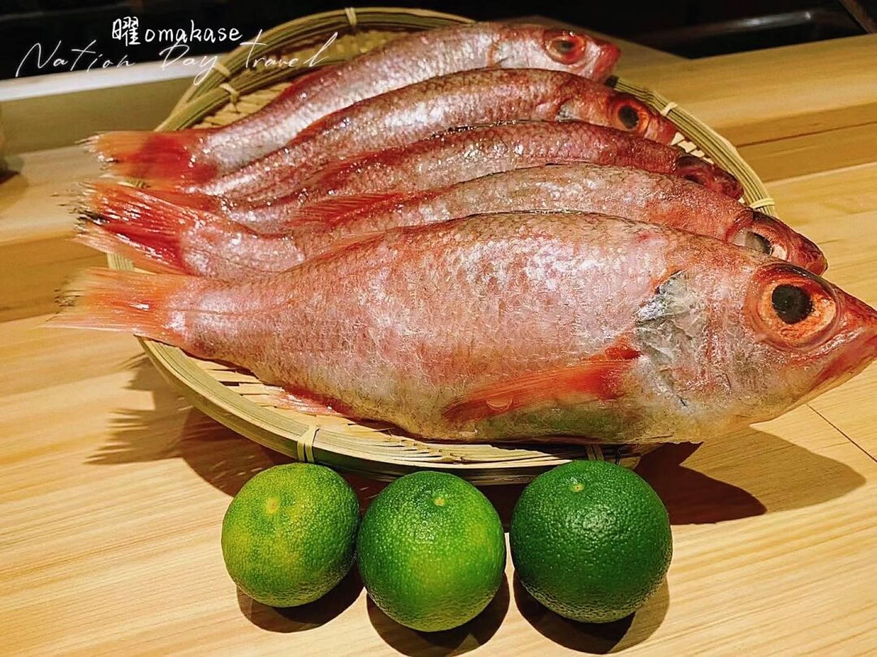 喉黑鱼|曜·omakase 喉黑鱼,名"赤鯥",不仅有白肉鱼特有的清爽口感