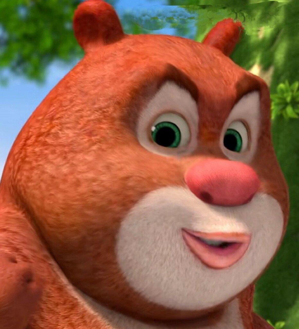 熊出没表情包日更day6 今天熊大出图很多哦!