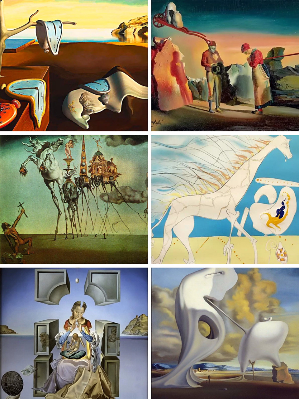 达利 |超酷炫的流体钟(内附现藏地)  【作品名称】记忆的永恒 【创