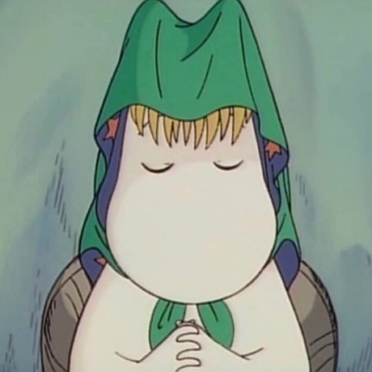 97姆明是一只可爱的河马,是芬兰动画.