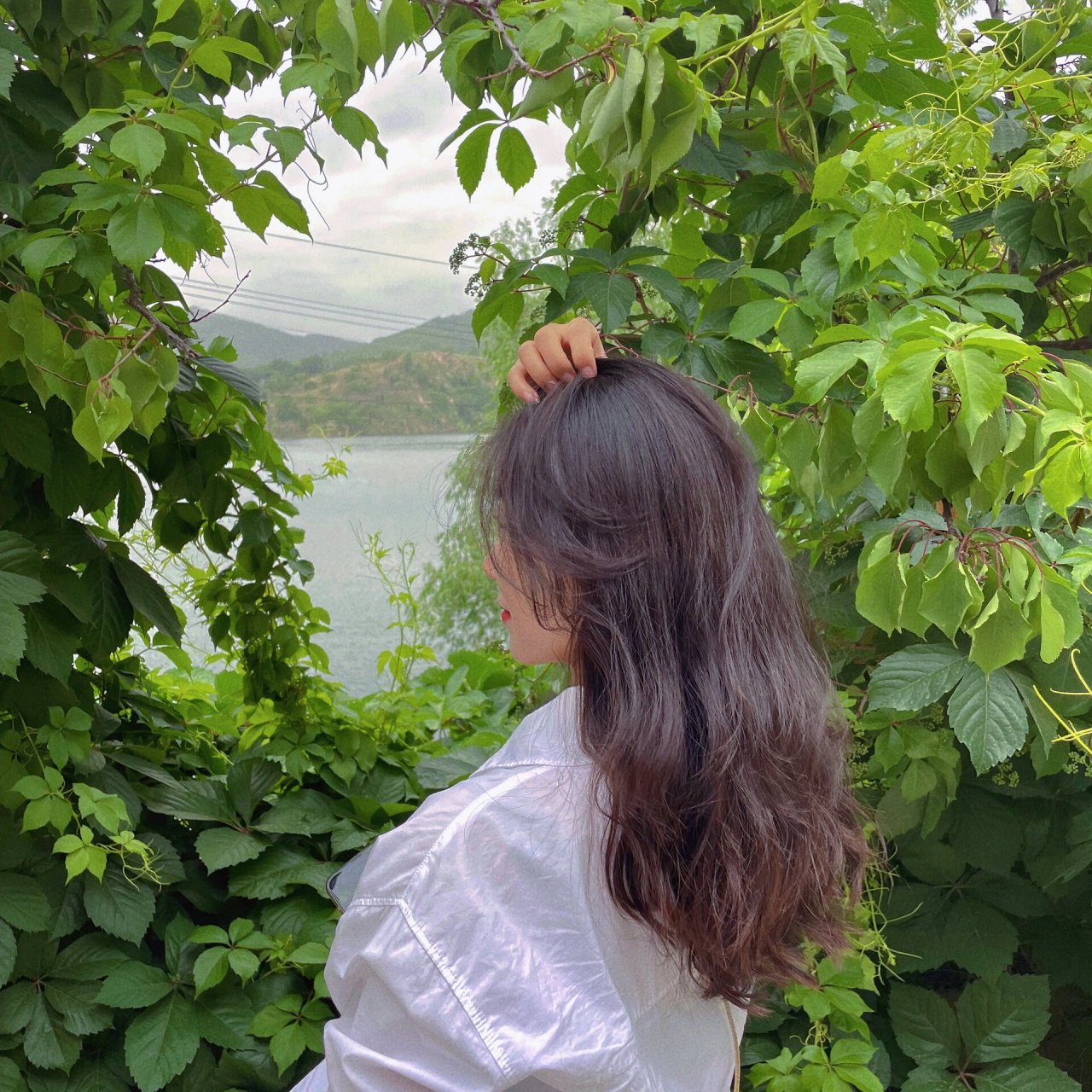 绿色森林系头像 铃芽之旅