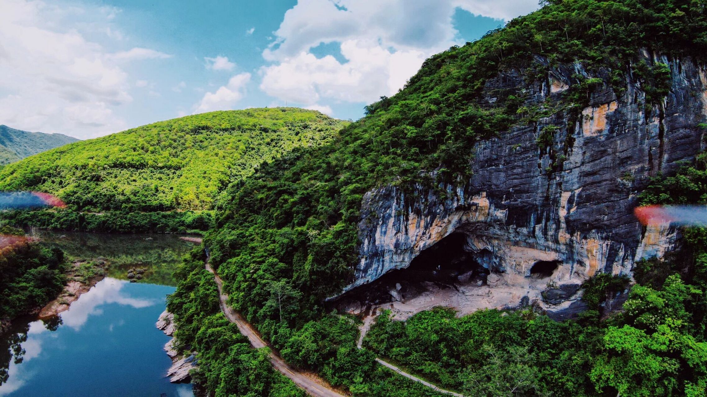 一脚油门09昌江十里画廊皇帝洞落日棋子湾 海南西线昌江这里景色鲜