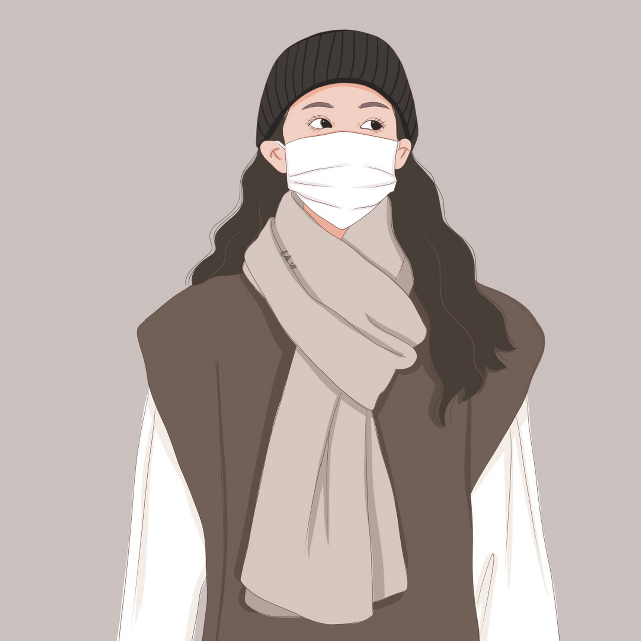 搬运临摹请注明出处 #插画头像#   #手绘头像#   #头像约稿#   #头像