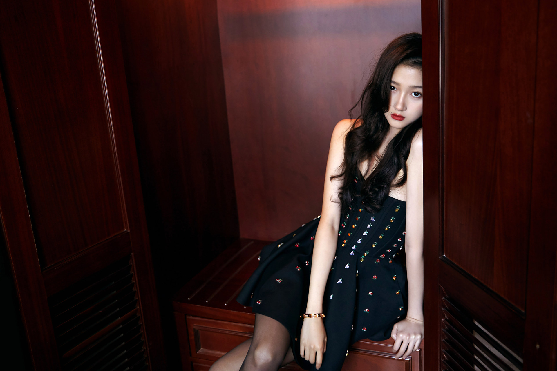 关晓彤丝袜长腿系列组图