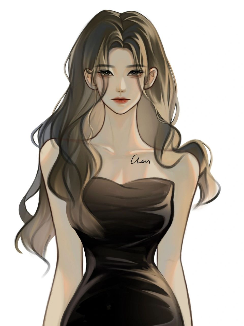 95倪迦来啦～ 1还是2? 尝试加了个背景!