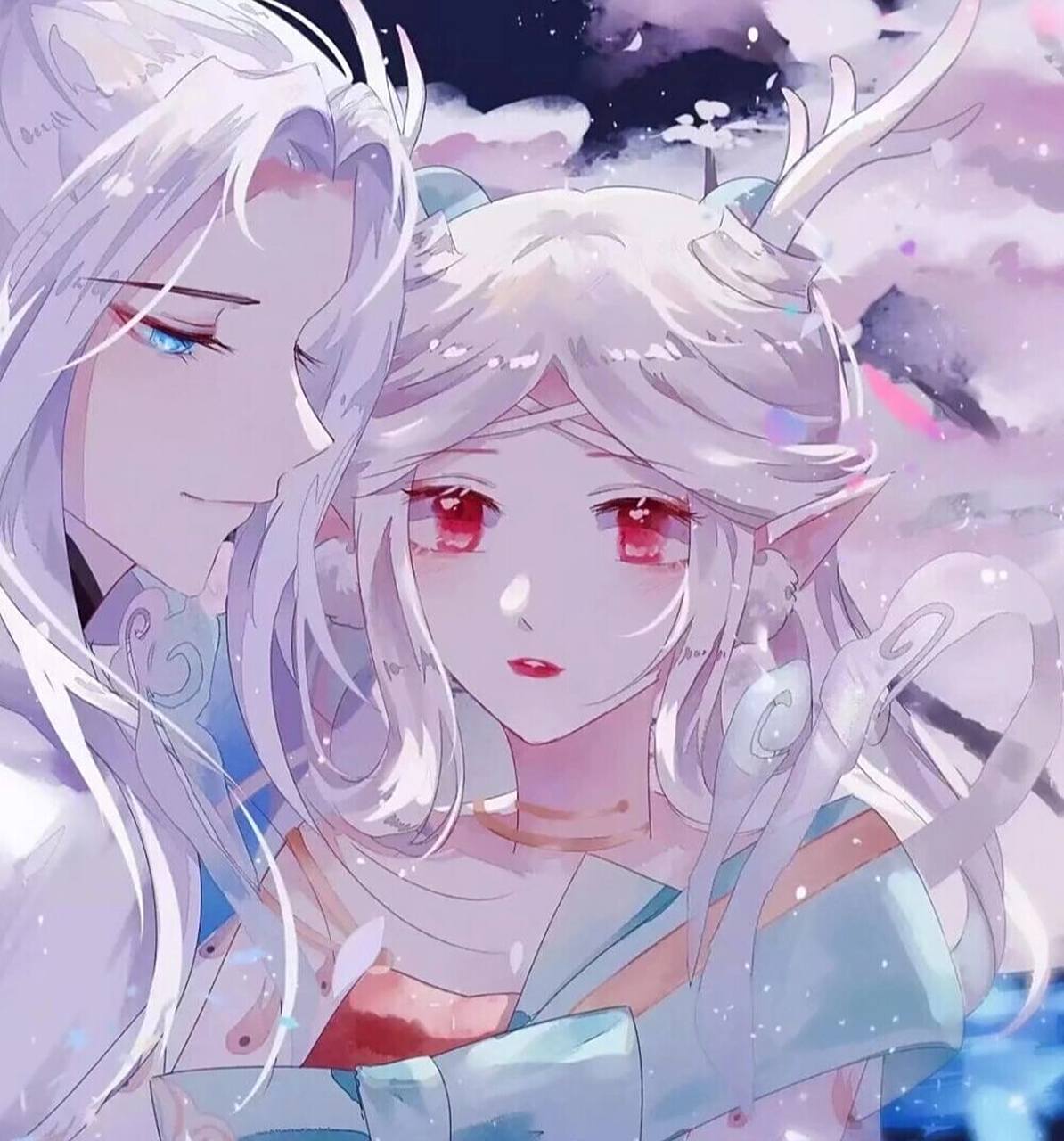 王者荣耀头像-情侣篇 真的觉得瑶妹和谁都般配,这就是颜值高的任性嘛