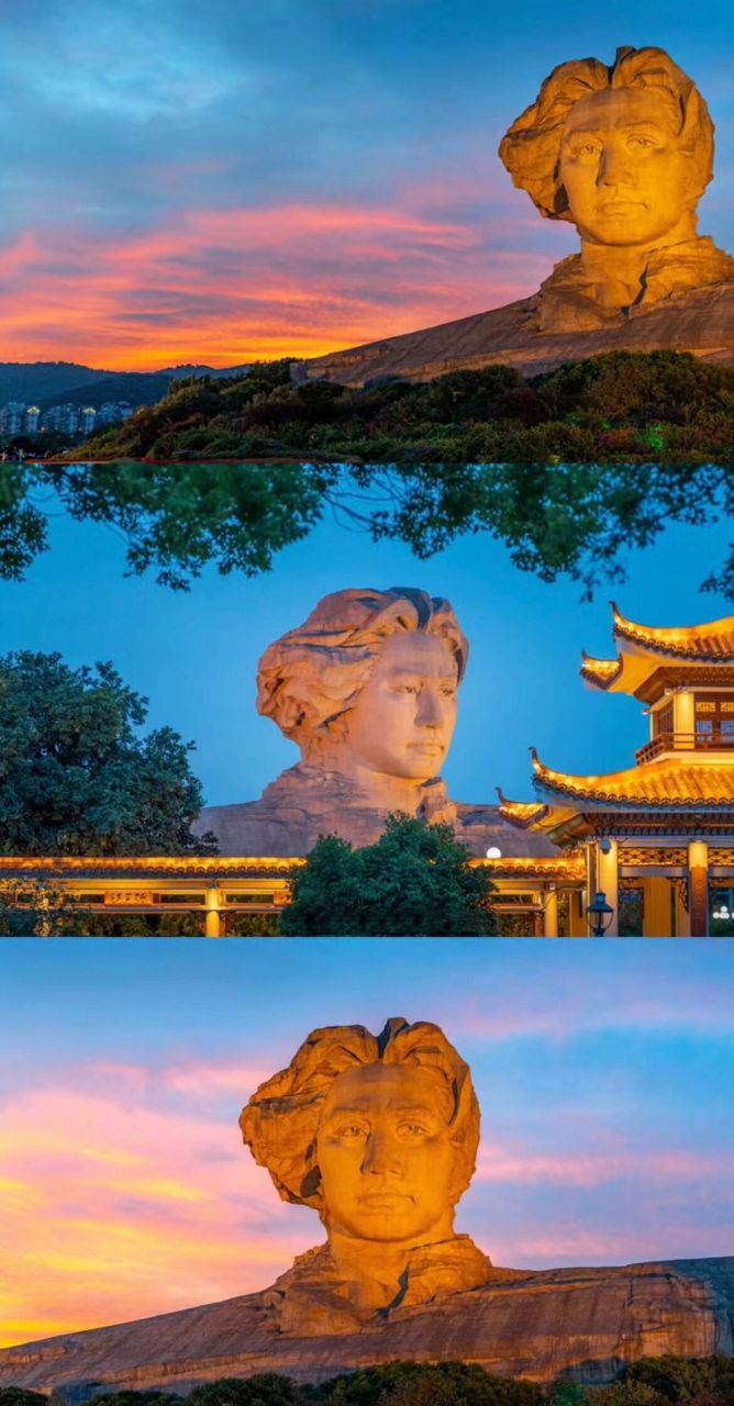 橘子洲头感受红色文化 长沙研学9899观览橘子洲头,学习红色历史