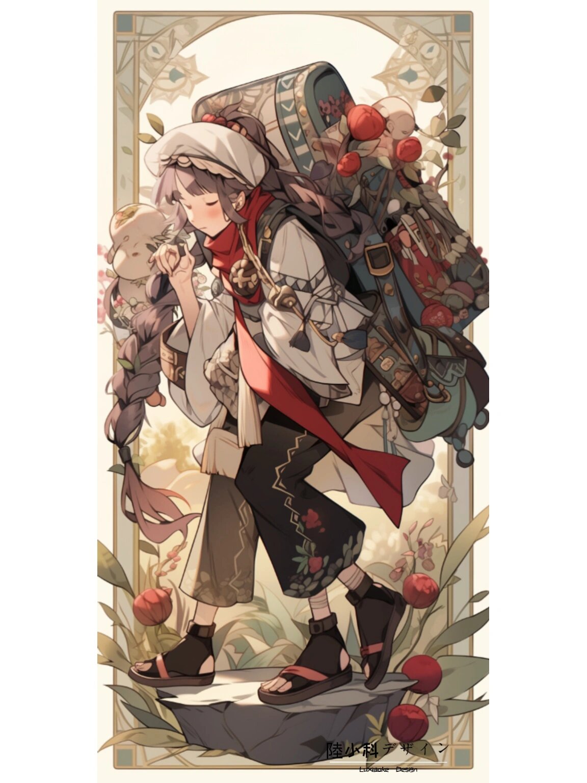 【塔罗牌插画】0 愚者 the fool