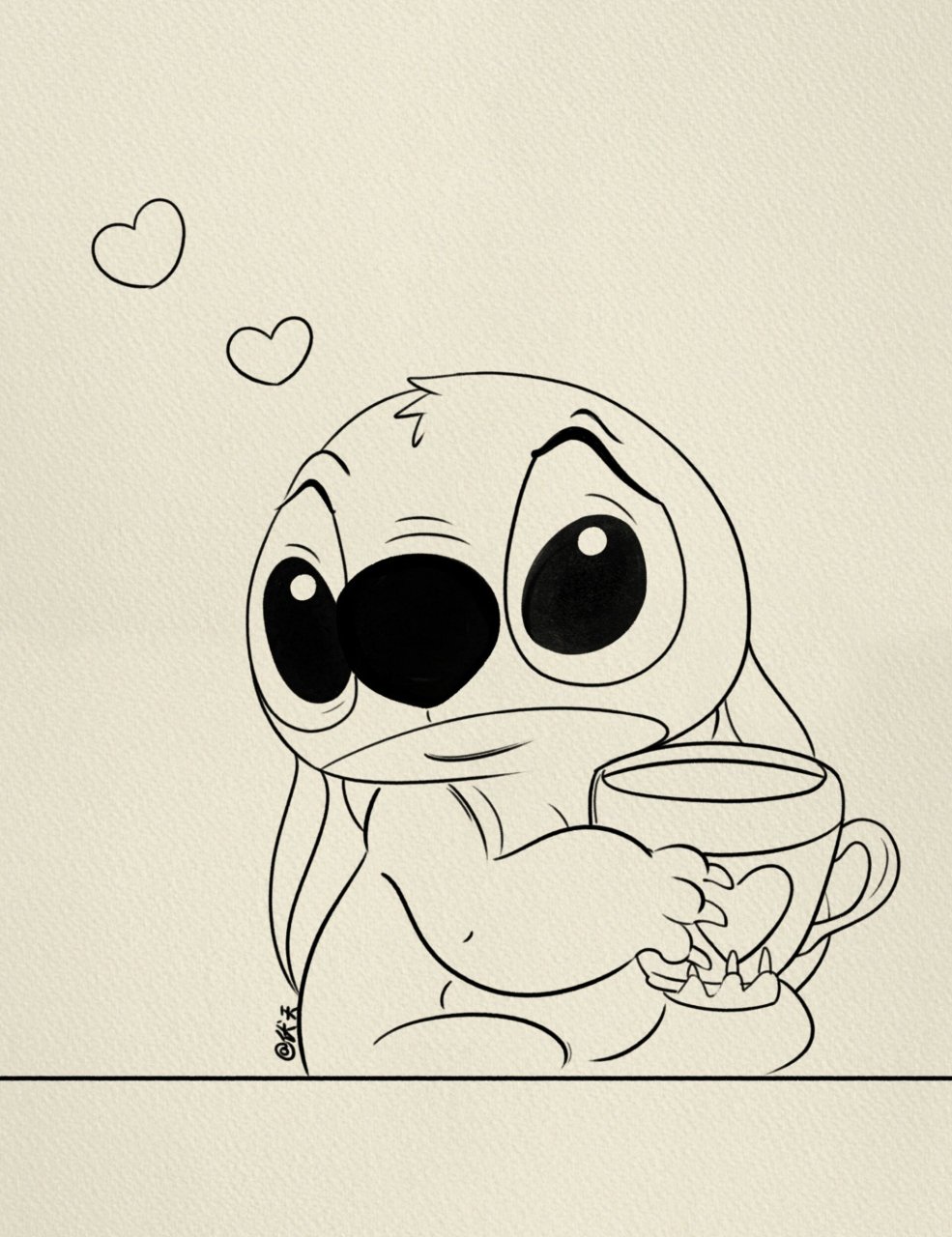 史迪仔简笔画 #史迪奇# #寻找小红书绘画大神# #画画的日常# #简笔画