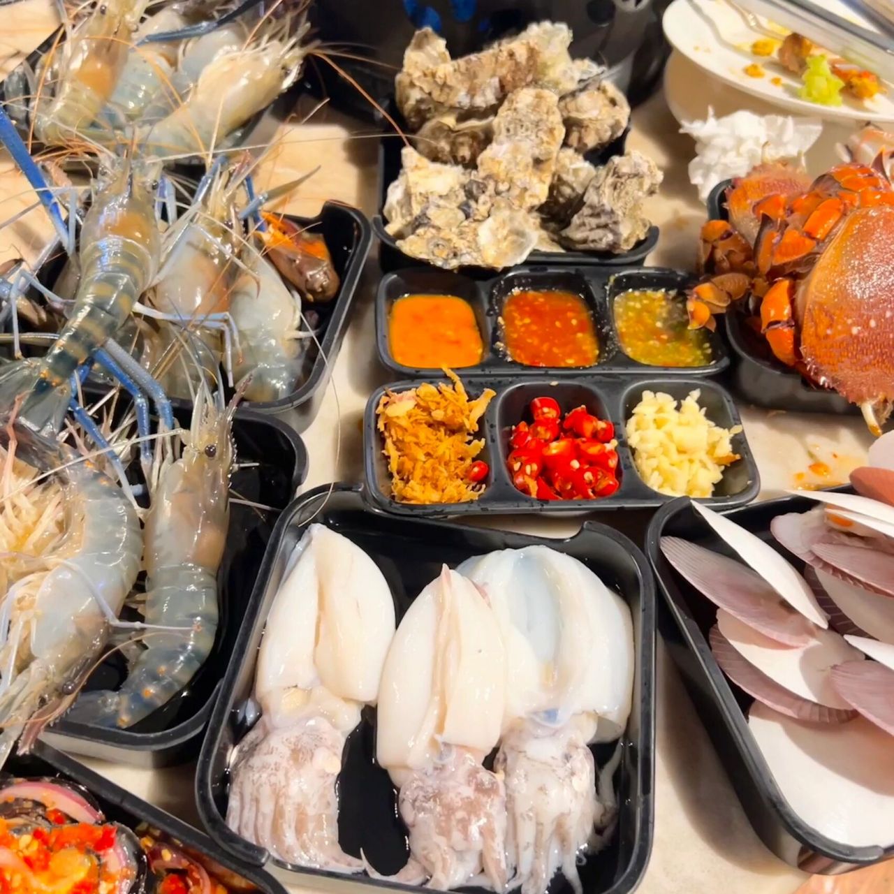 泰国9593曼谷海鲜自助hunterseafoodbuffet 来泰国推荐为数不多