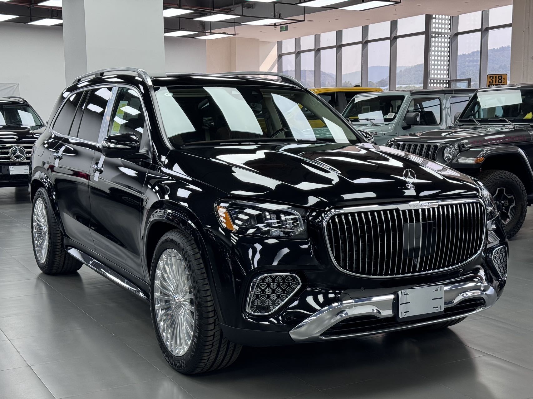 新车gls450升级迈巴赫gls480.