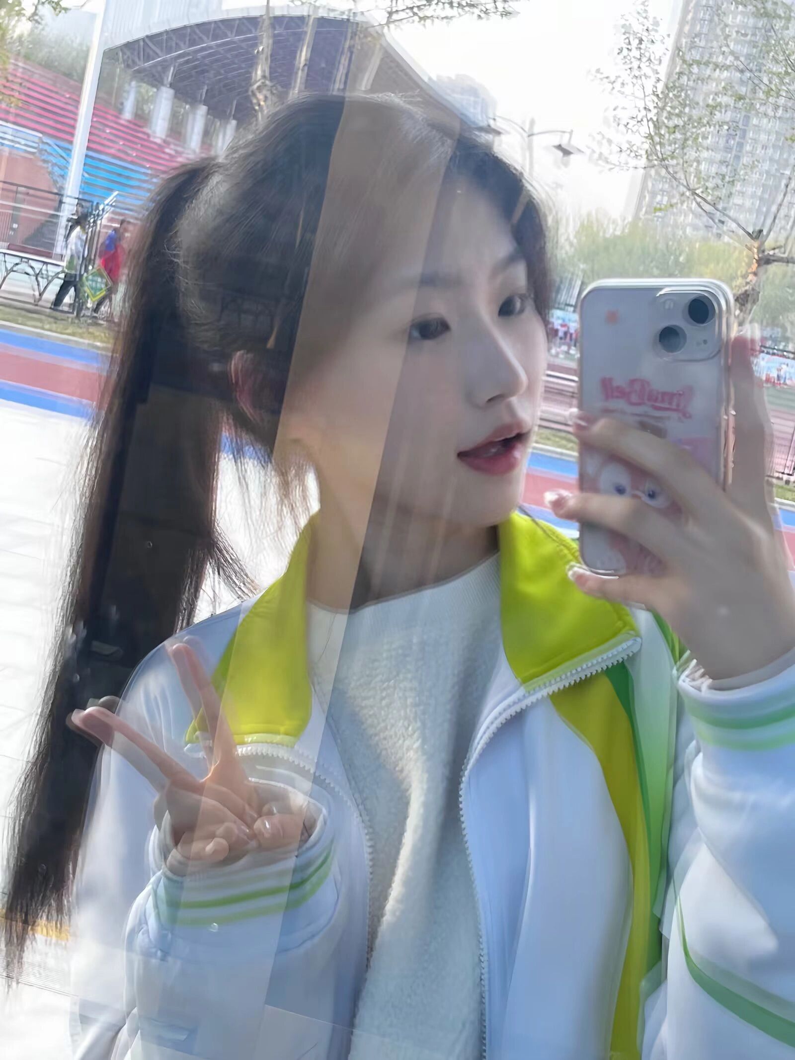 西安中学校服大赏0399 大学快开学了 还有些许舍不得