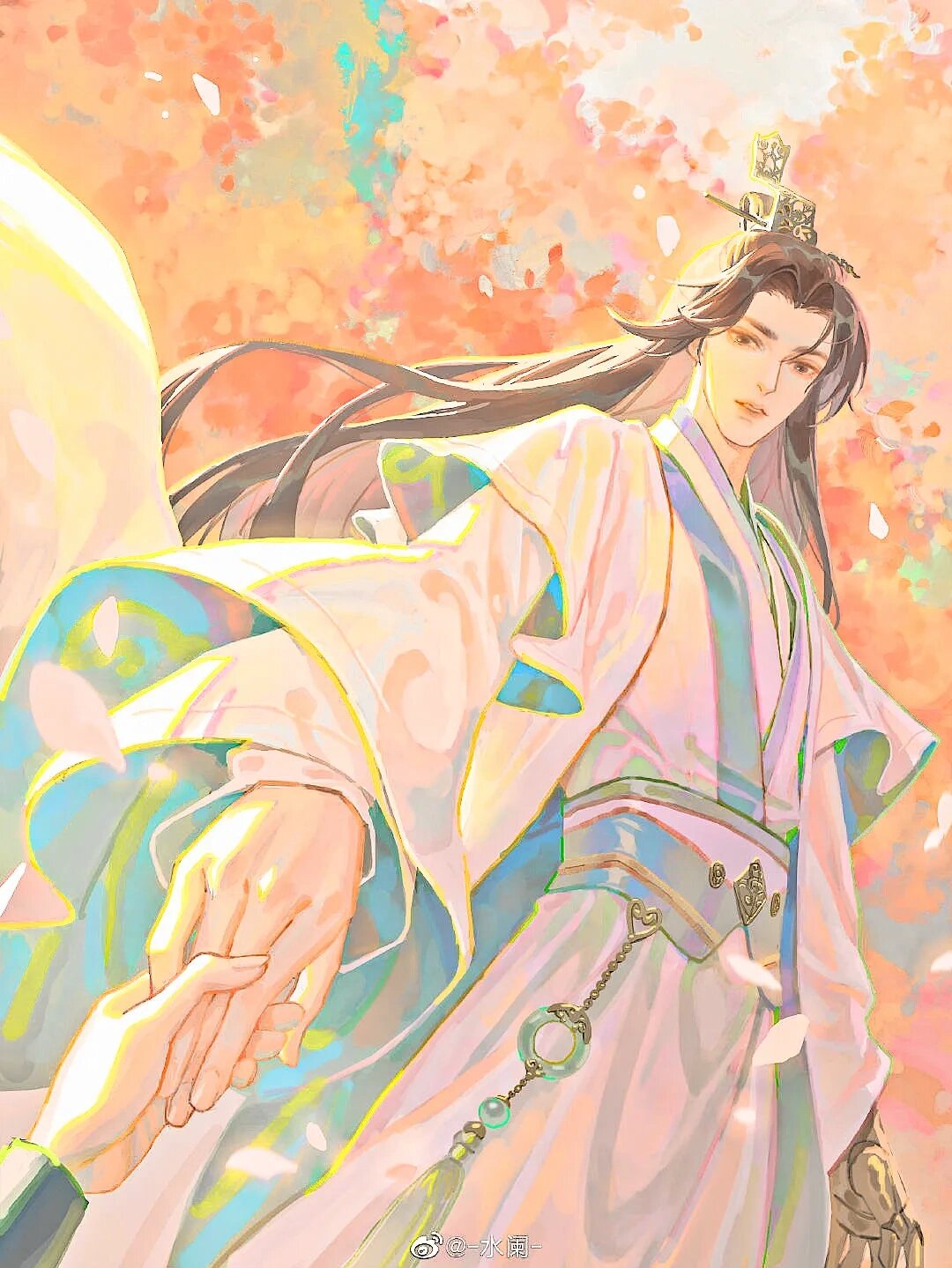 燃晚绝美情头 每一张图都直戳我心巴 爱人是晚夜玉衡 北斗仙尊