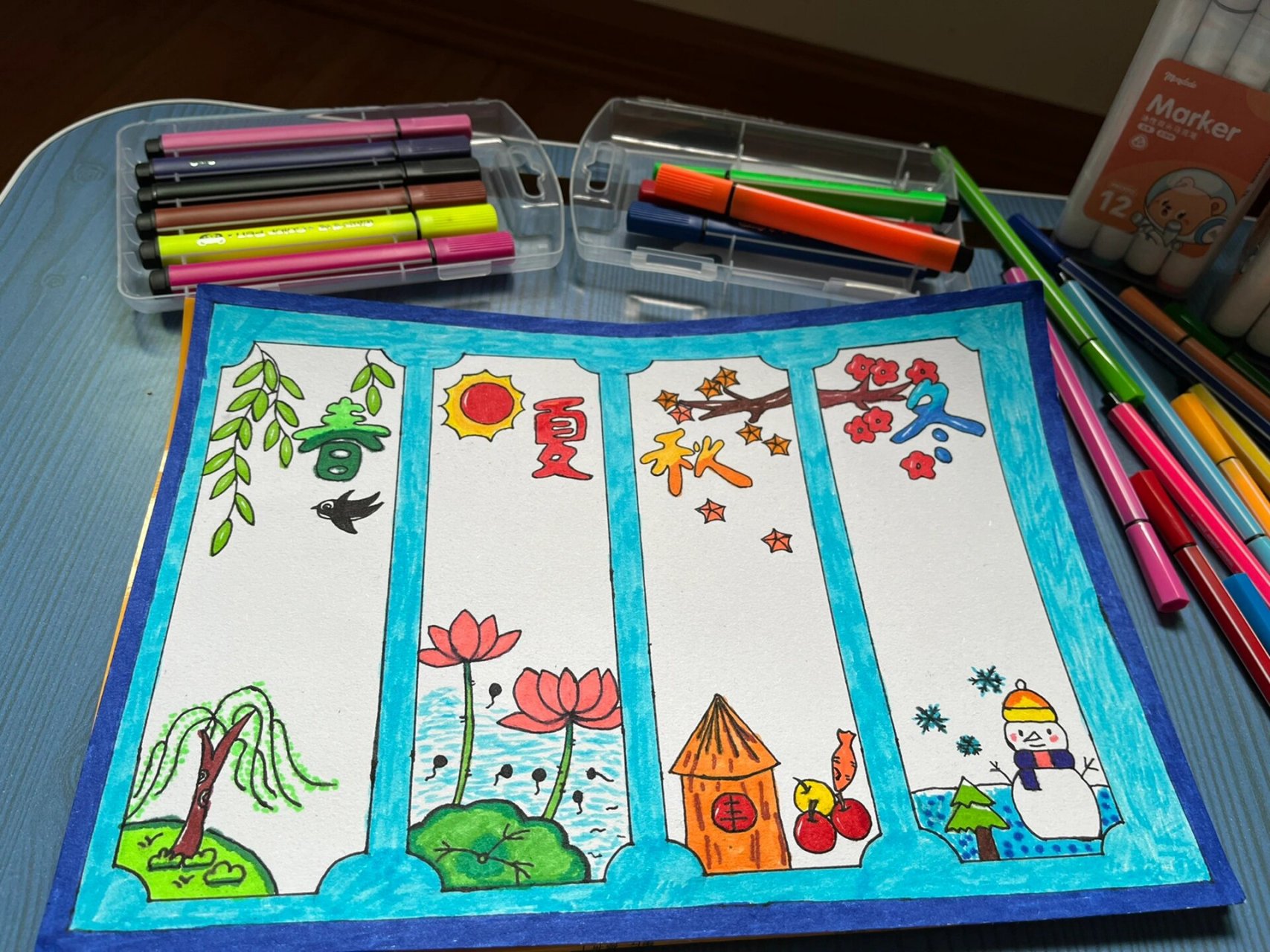 手抄报(四季) 手抄报(四季),季节手抄报