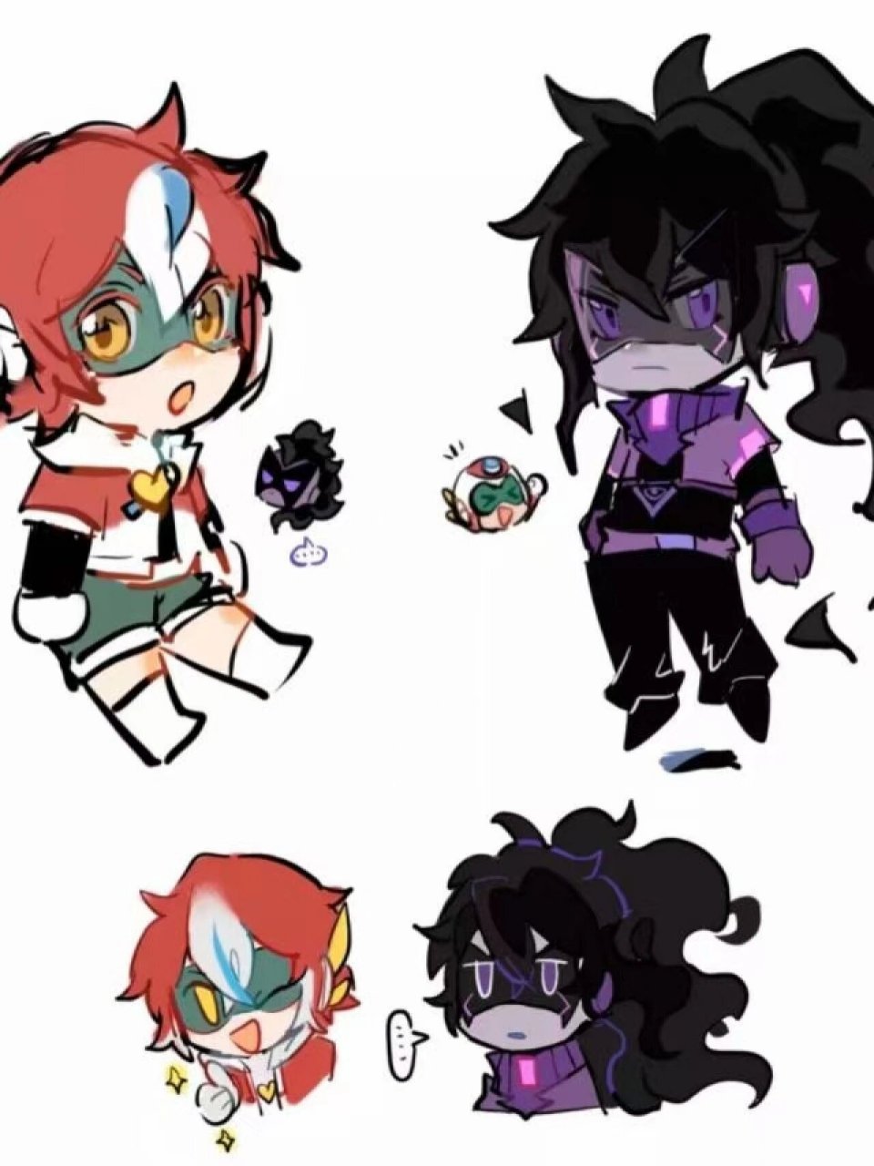 好图分享‖暗开cp"我会一直喜欢暗先生的" 召唤暗开党!