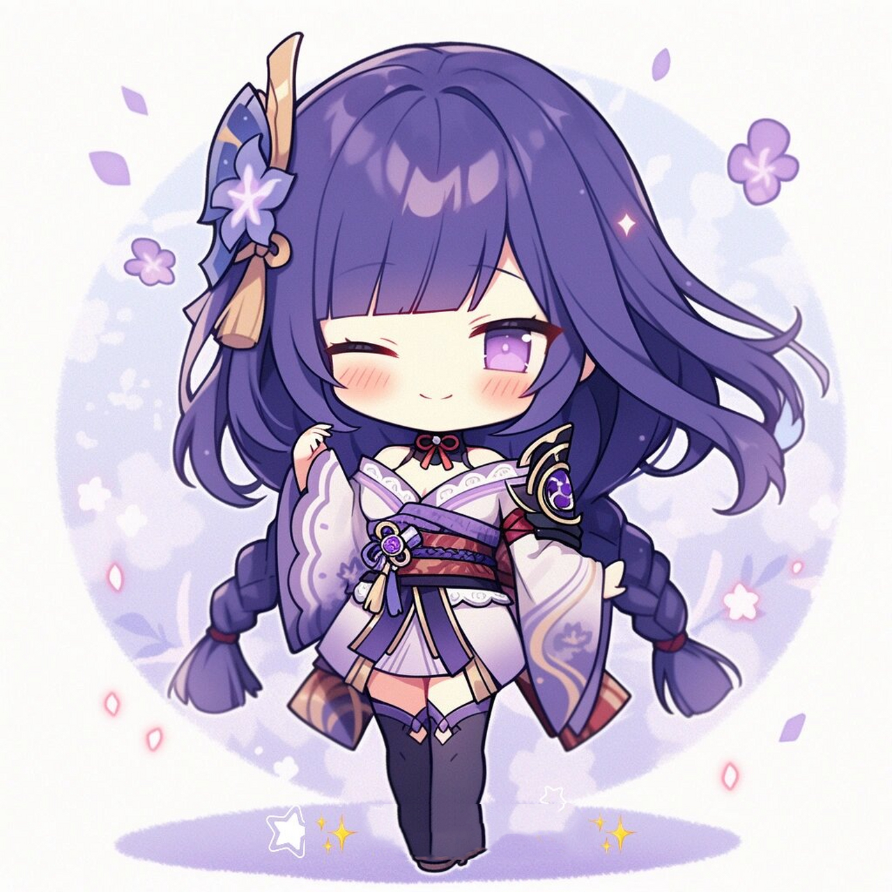 midjourney# #原神# #雷电将军# #原来你也玩原神# #原神头像# #鞍 