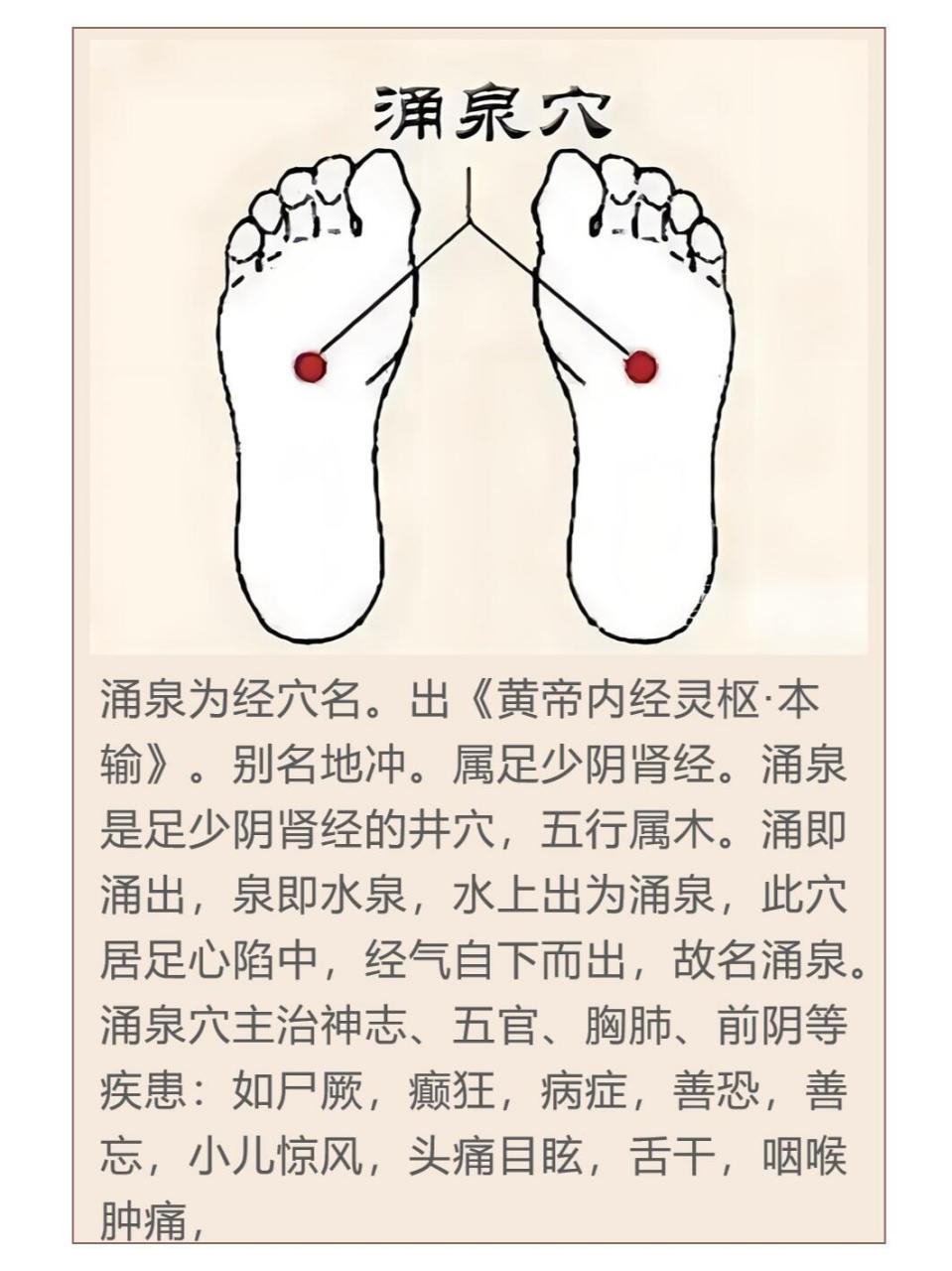 足底有个宝藏穴——涌泉穴 涌泉穴也是人体的长寿大穴,常按此穴,既