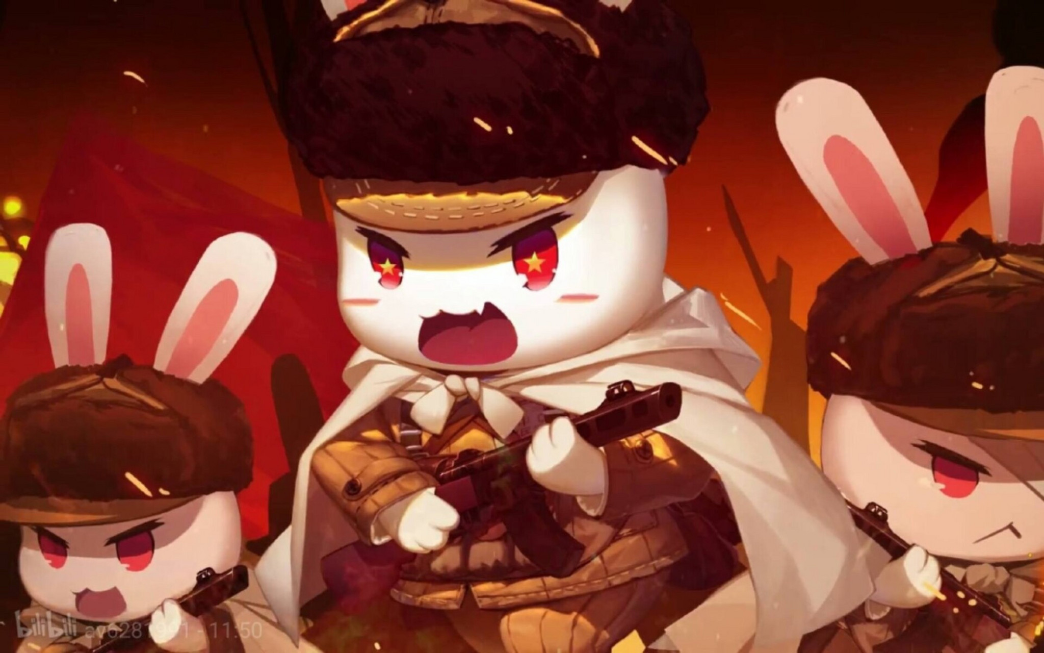 超好看的热血爱国动漫《那年那兔那些事儿》 以前有朋友强烈推荐我去