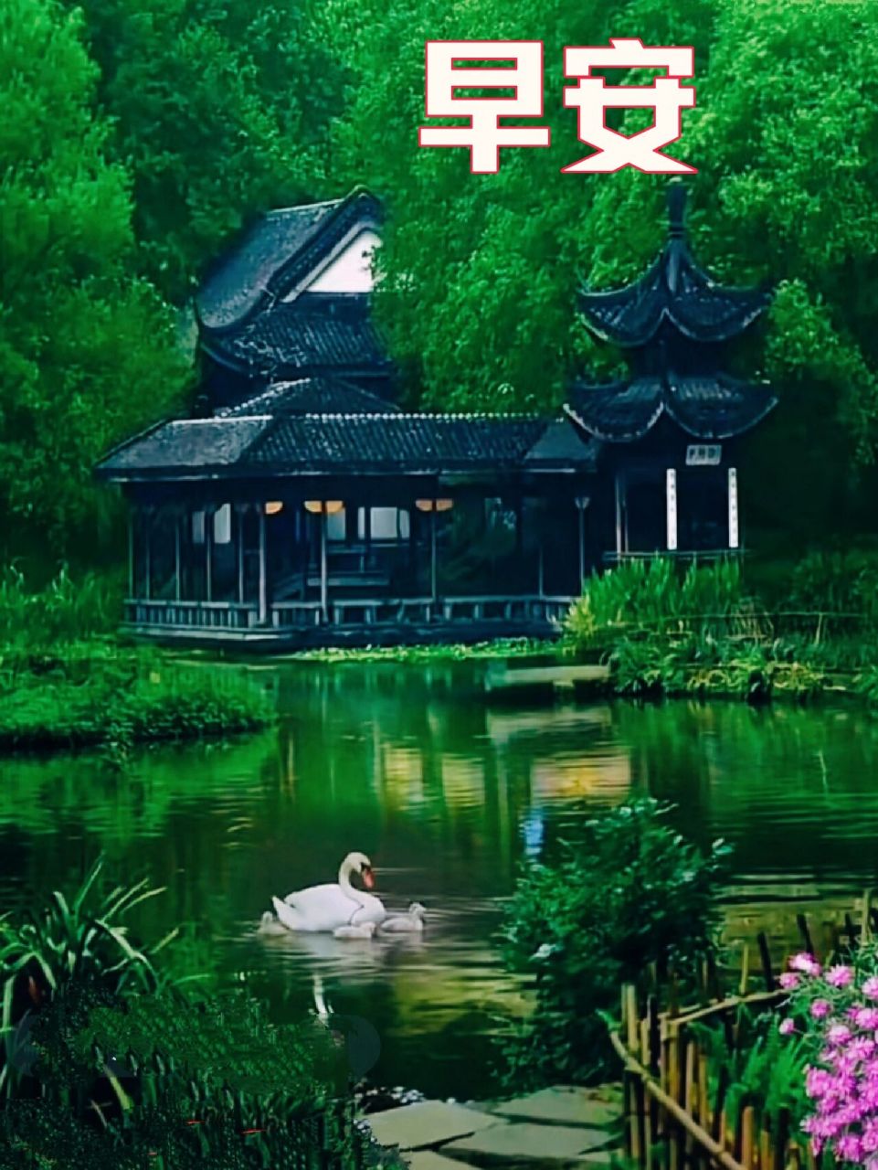 朋友圈早安问候文案图片 早安!