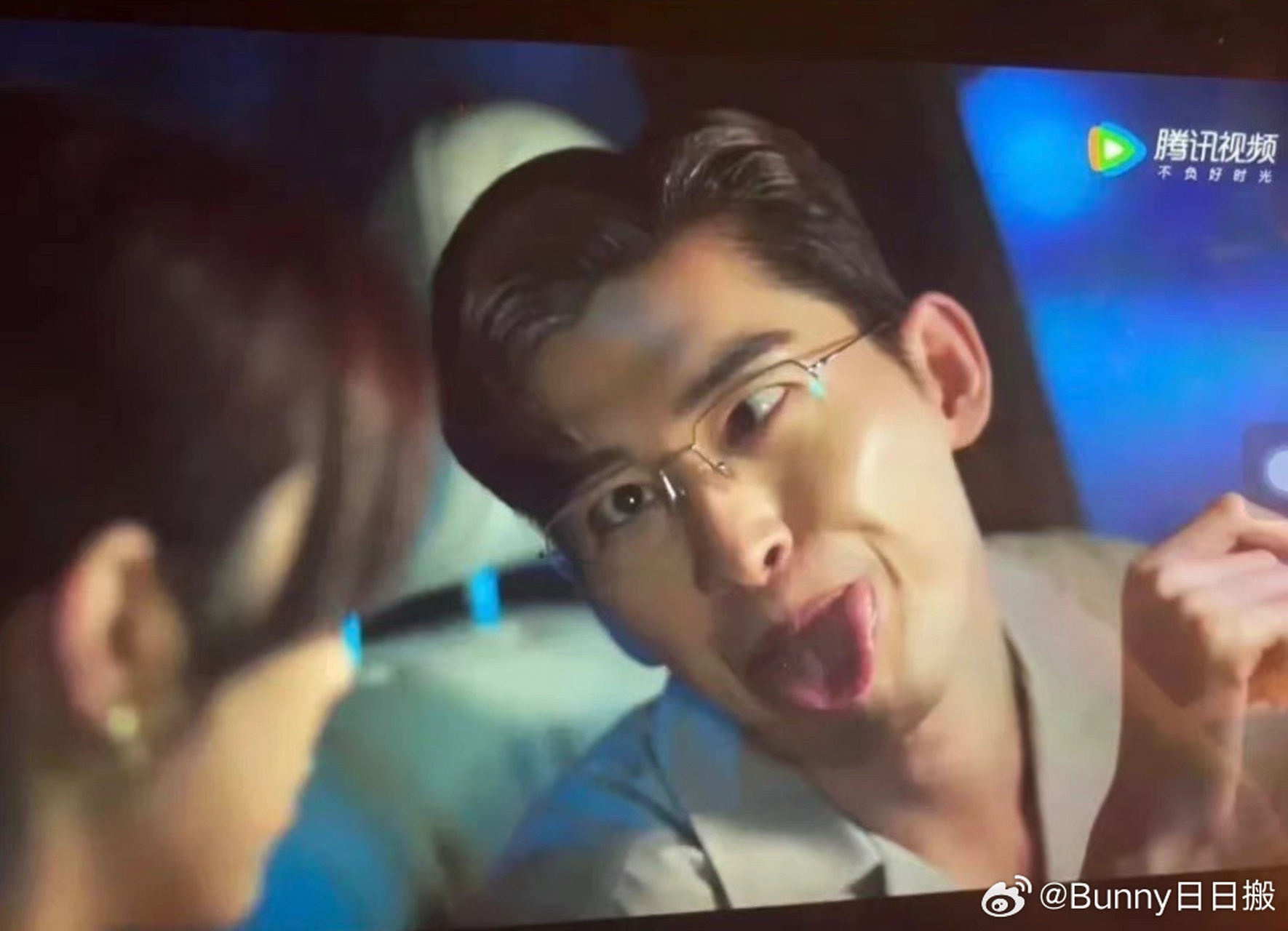 于适吐舌头#vs张翰吐舌头vs杨洋吐舌头  如果有被伤害到提前说句