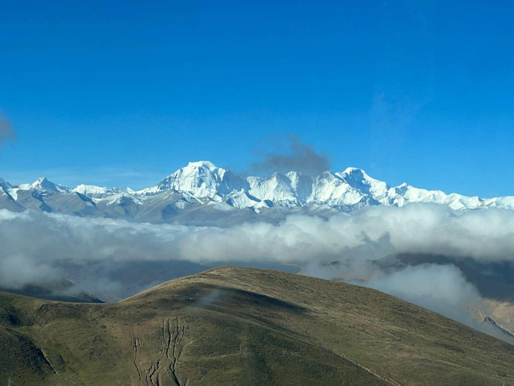 加乌拉山珠峰观景台图片