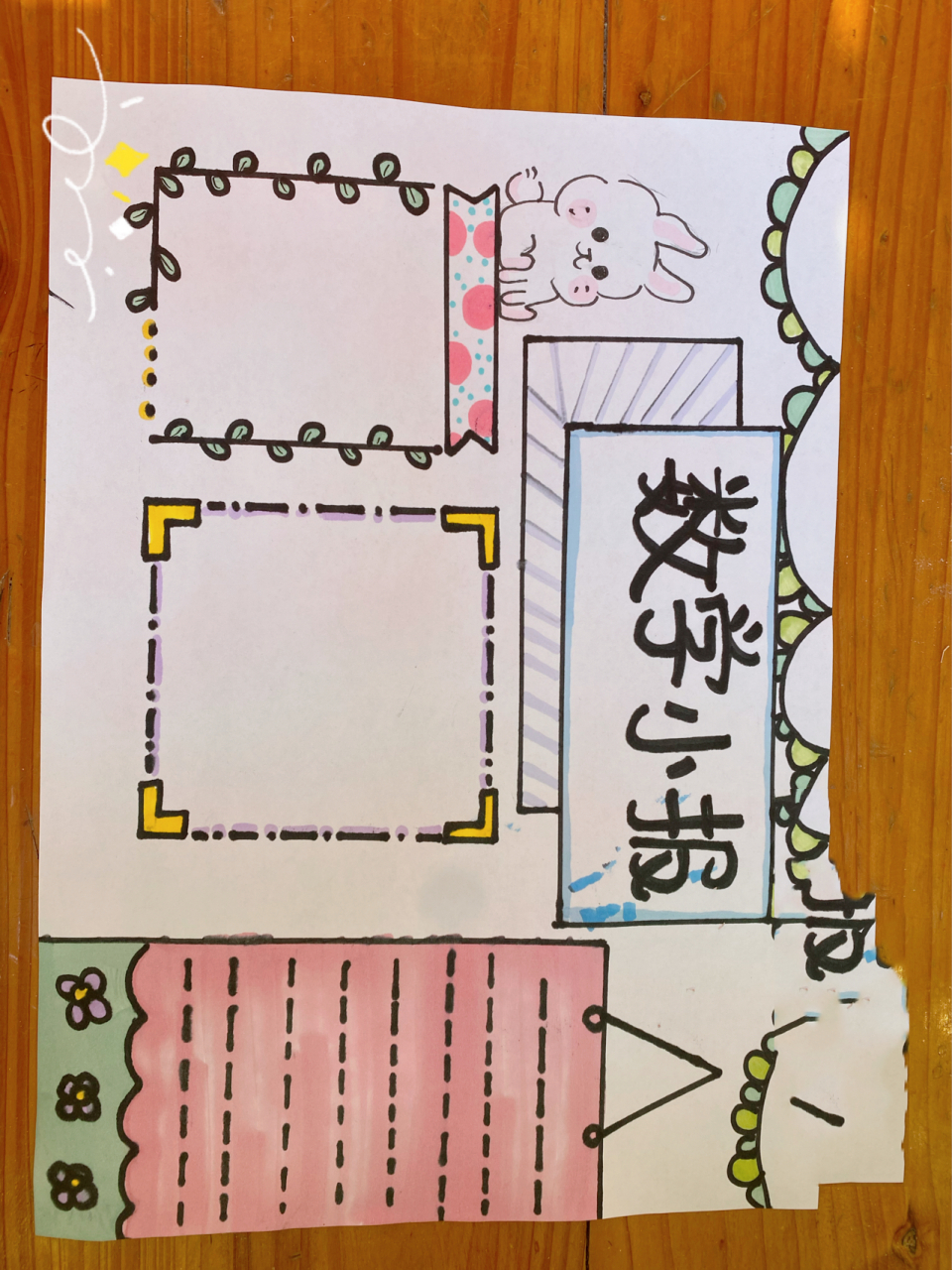 特别简单的数学手抄报! 特别简单的数学手抄报!