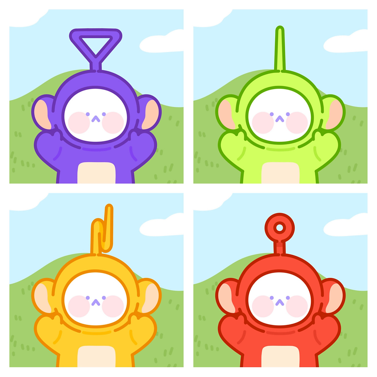 可爱头像|天线宝宝天线宝宝说你好!