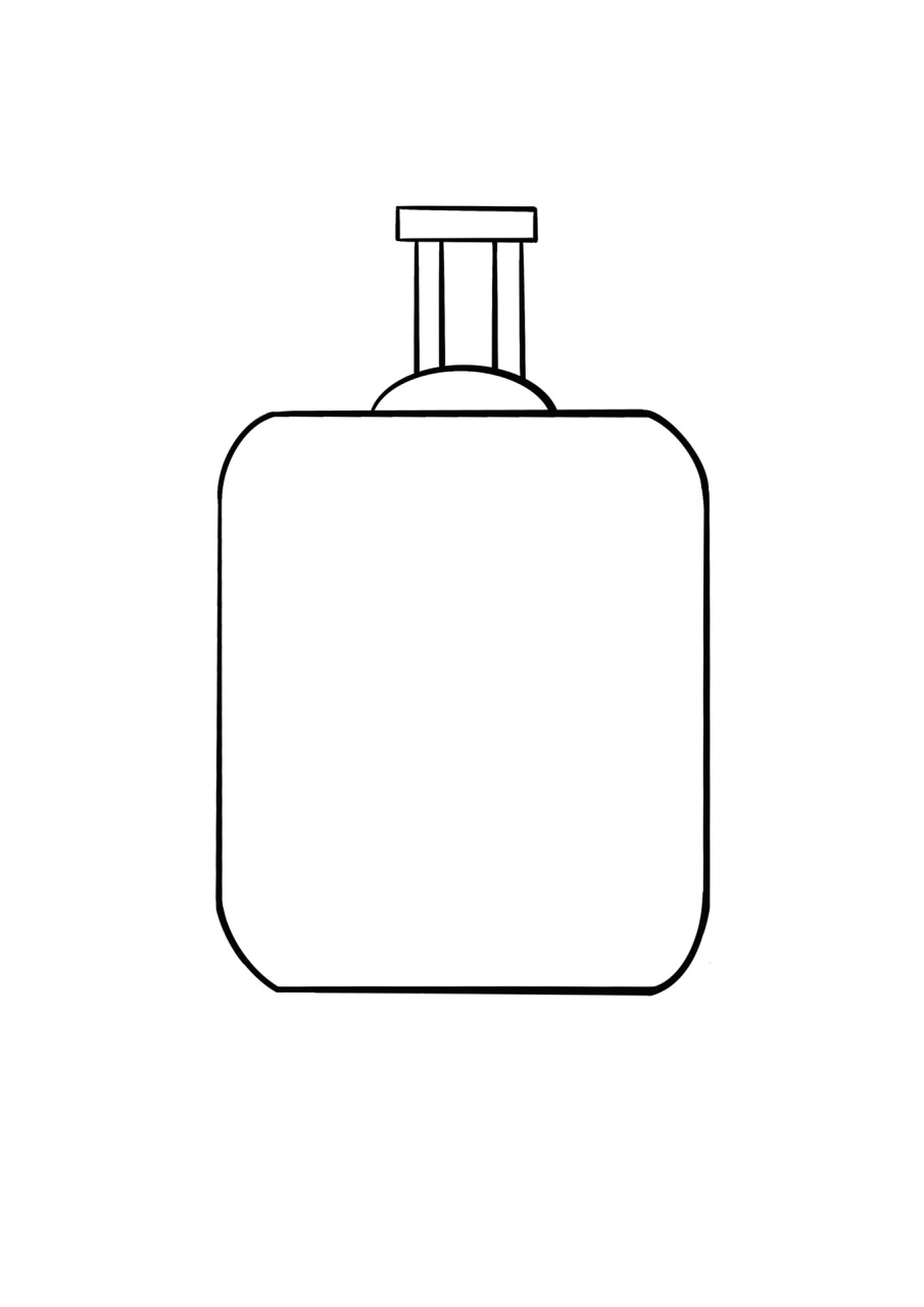 简笔画教程分享 行李箱