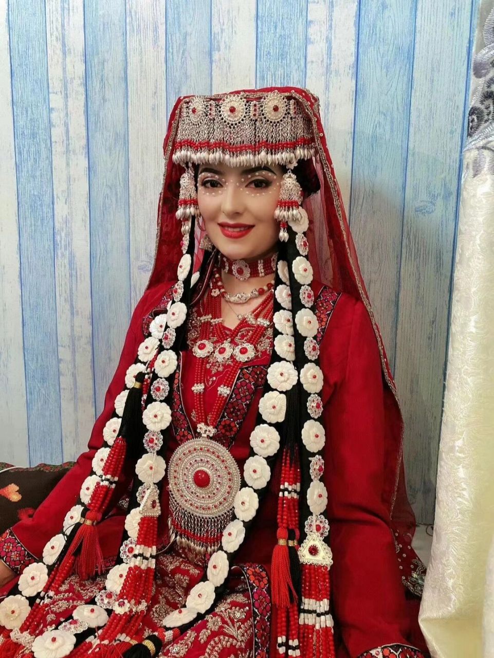 塔吉克新娘 塔吉克新娘服饰#新疆# #新疆旅游# #最美新娘# #塔吉克