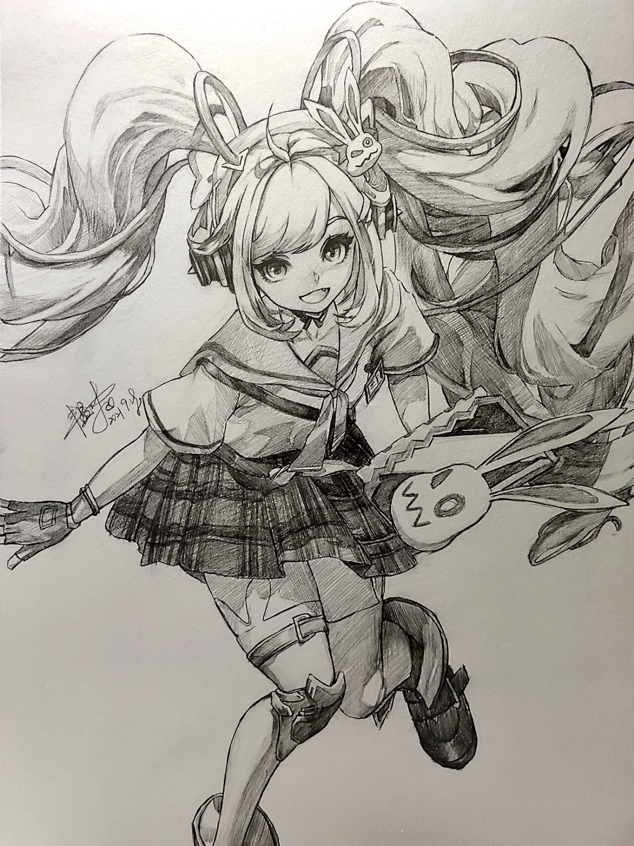 安琪拉时之奇旅 绘画过程