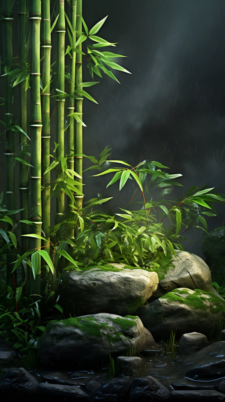 护眼壁纸(自取) #壁纸# #竹子# #绿色# #高清壁纸