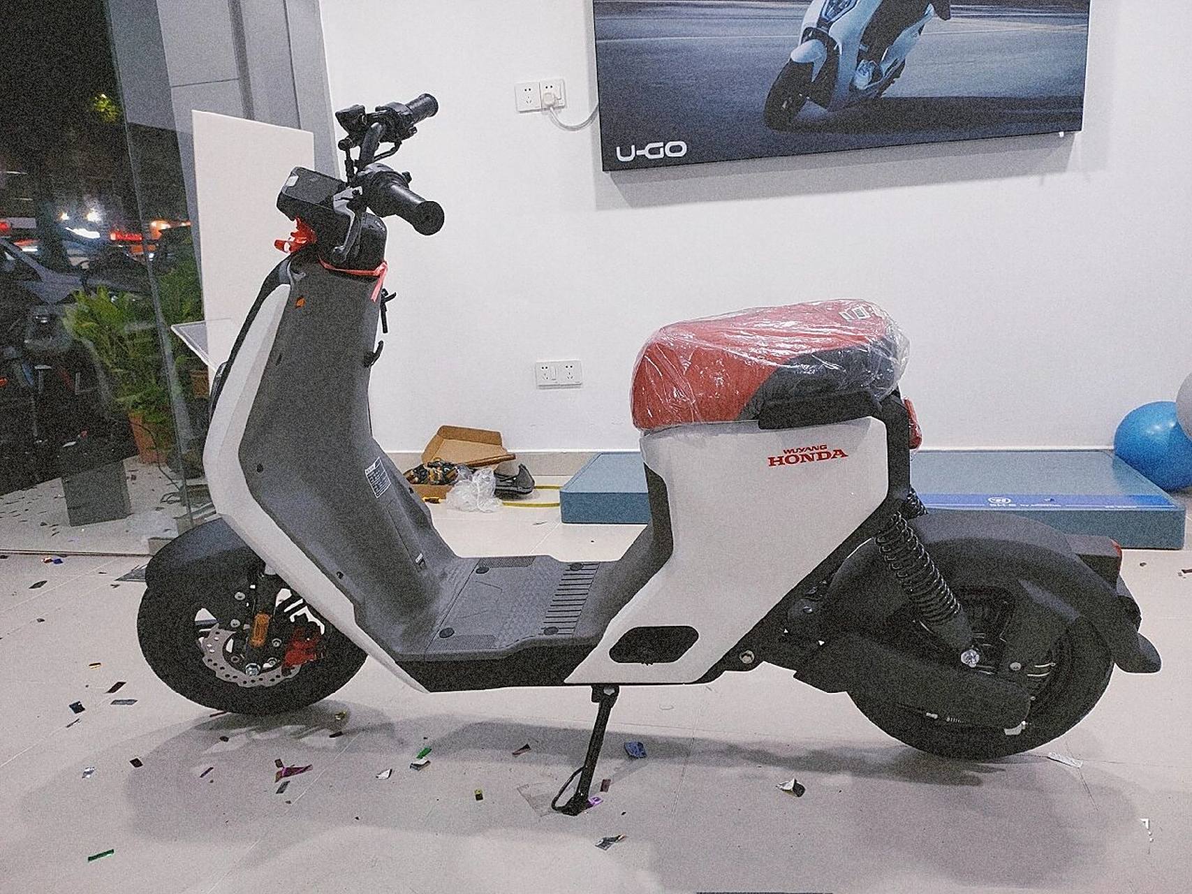 五羊本田新国标电动车!ube!