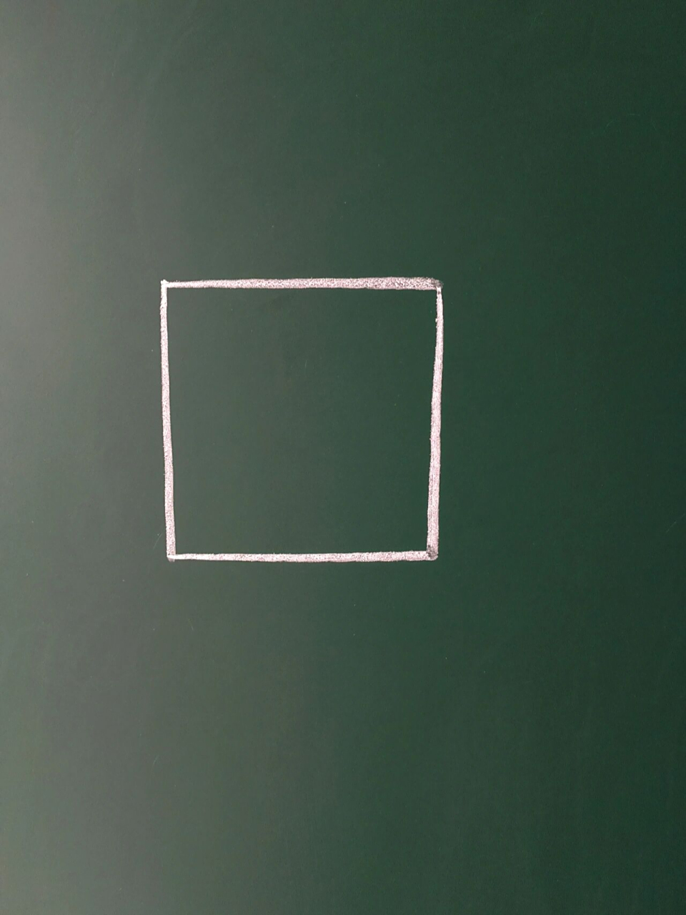 画立体正方形(square )步骤: 1.先画一个正方形 2.再画一个正方形 3.