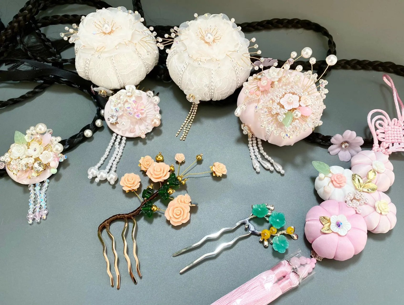 朝鲜族头饰韩服发饰