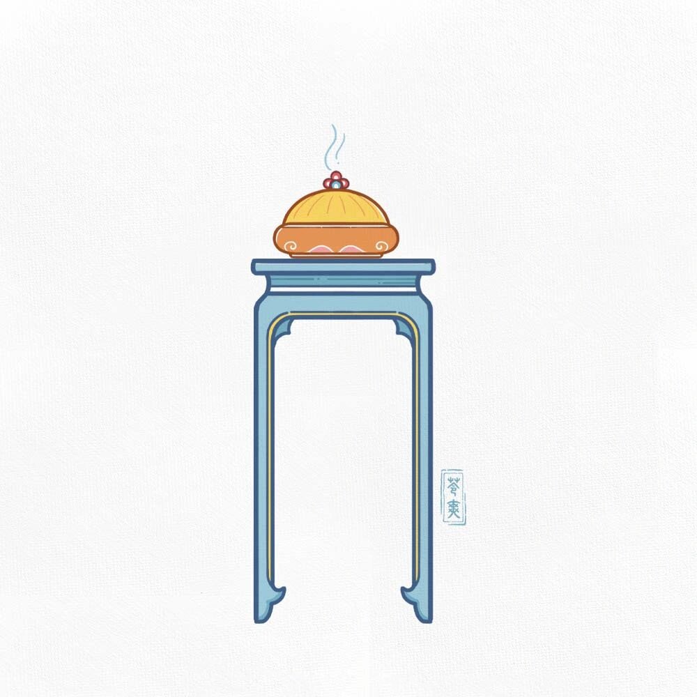 原创|古风|小物件|简笔画