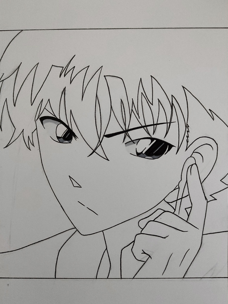 画一个黑羽快斗 [舔屏] #名侦探柯南