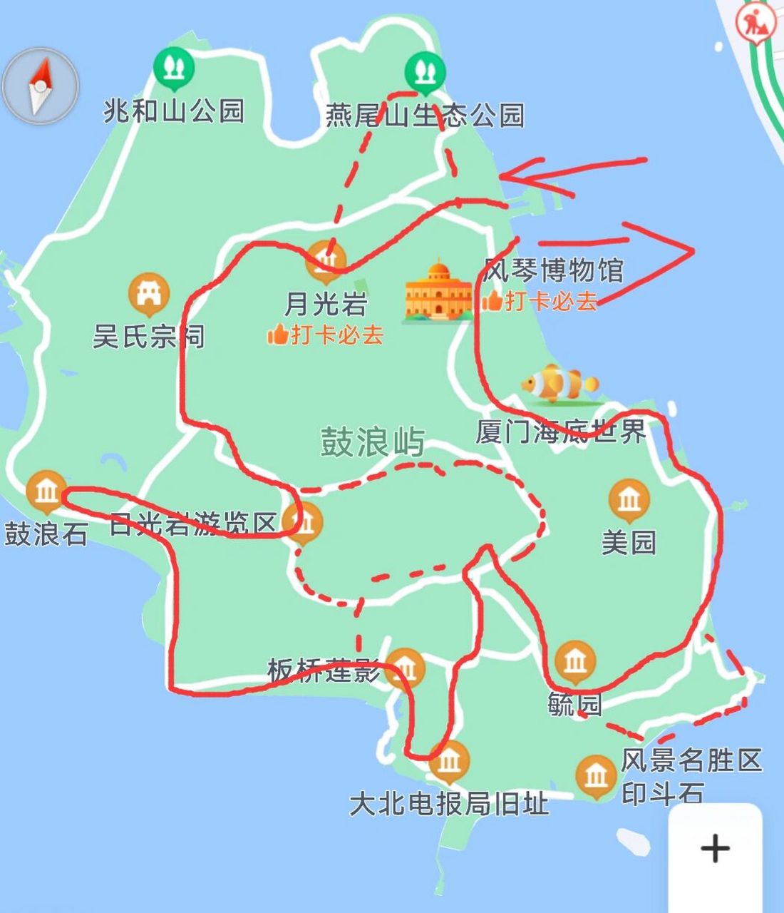 鼓浪屿旅游攻略(附潮汐时间表) 去厦门旅游,那么一定要去一趟鼓浪屿