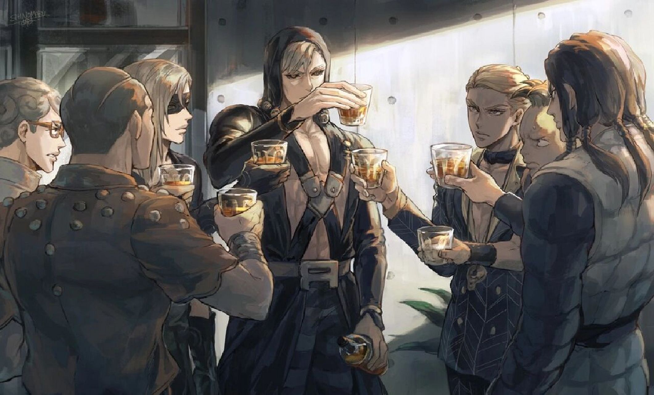 暗杀组 荣耀归于我们 画师 shinomaru_hozan