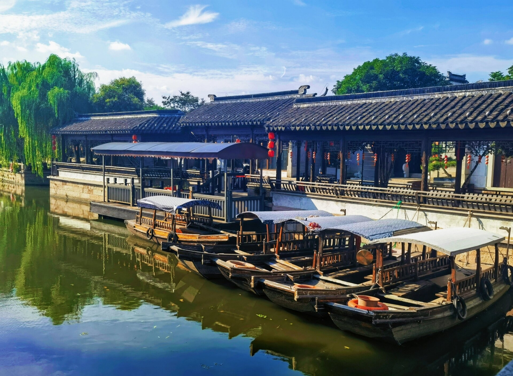 小众免费景点|无锡苏州交界荡口古镇          地点99 江苏省无锡市