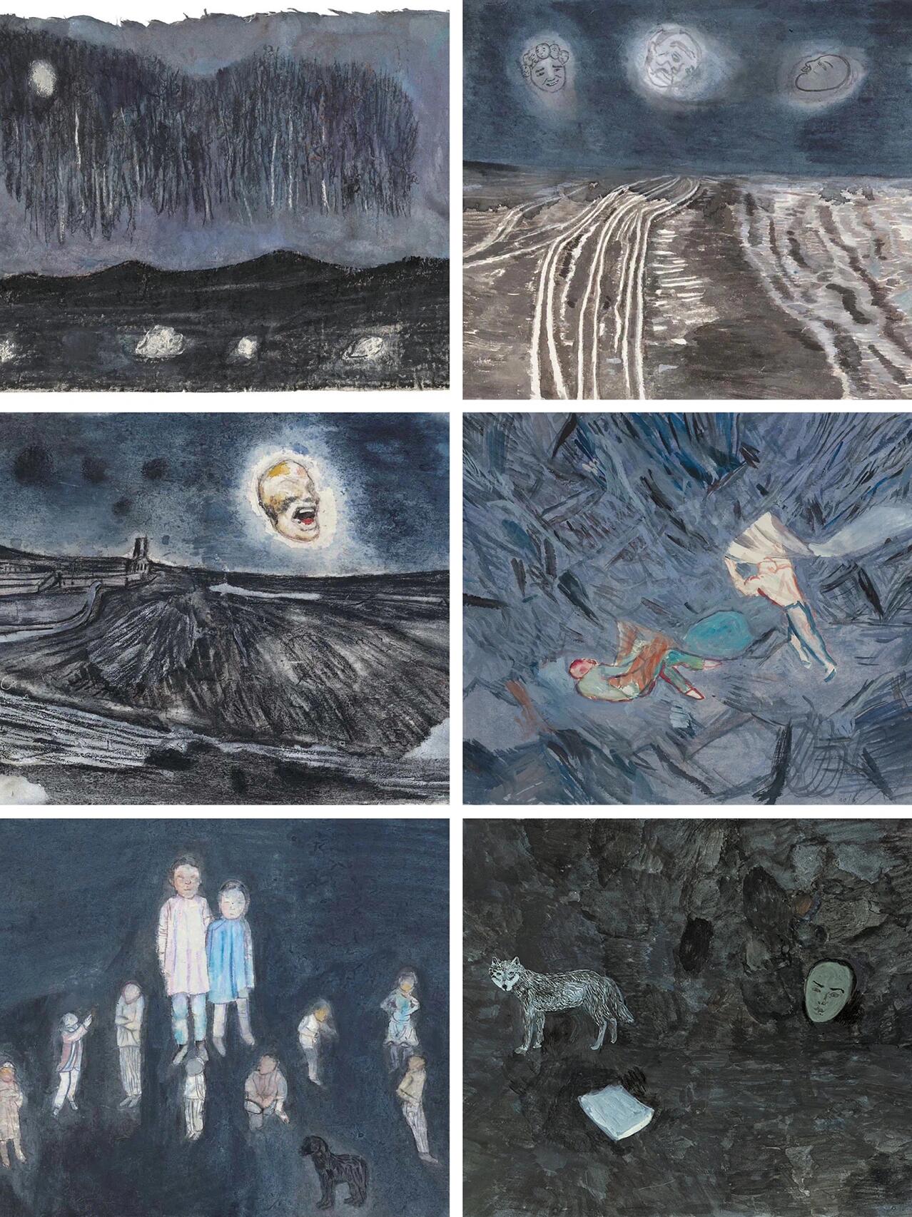 艺术风格|表现性绘画 段正渠,1983年广州美术学院油画系毕业,现为首都