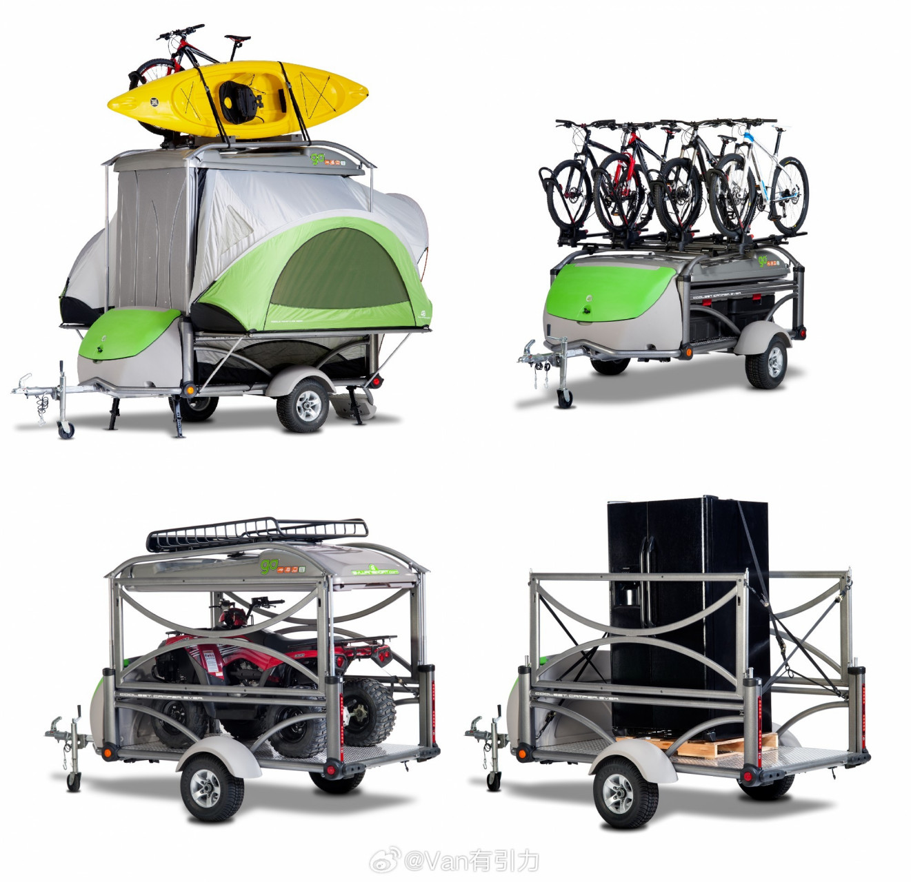 这小拖车挺硬核,真的可以有[色]#c6拖挂# #我与汽车的日常# #van事通