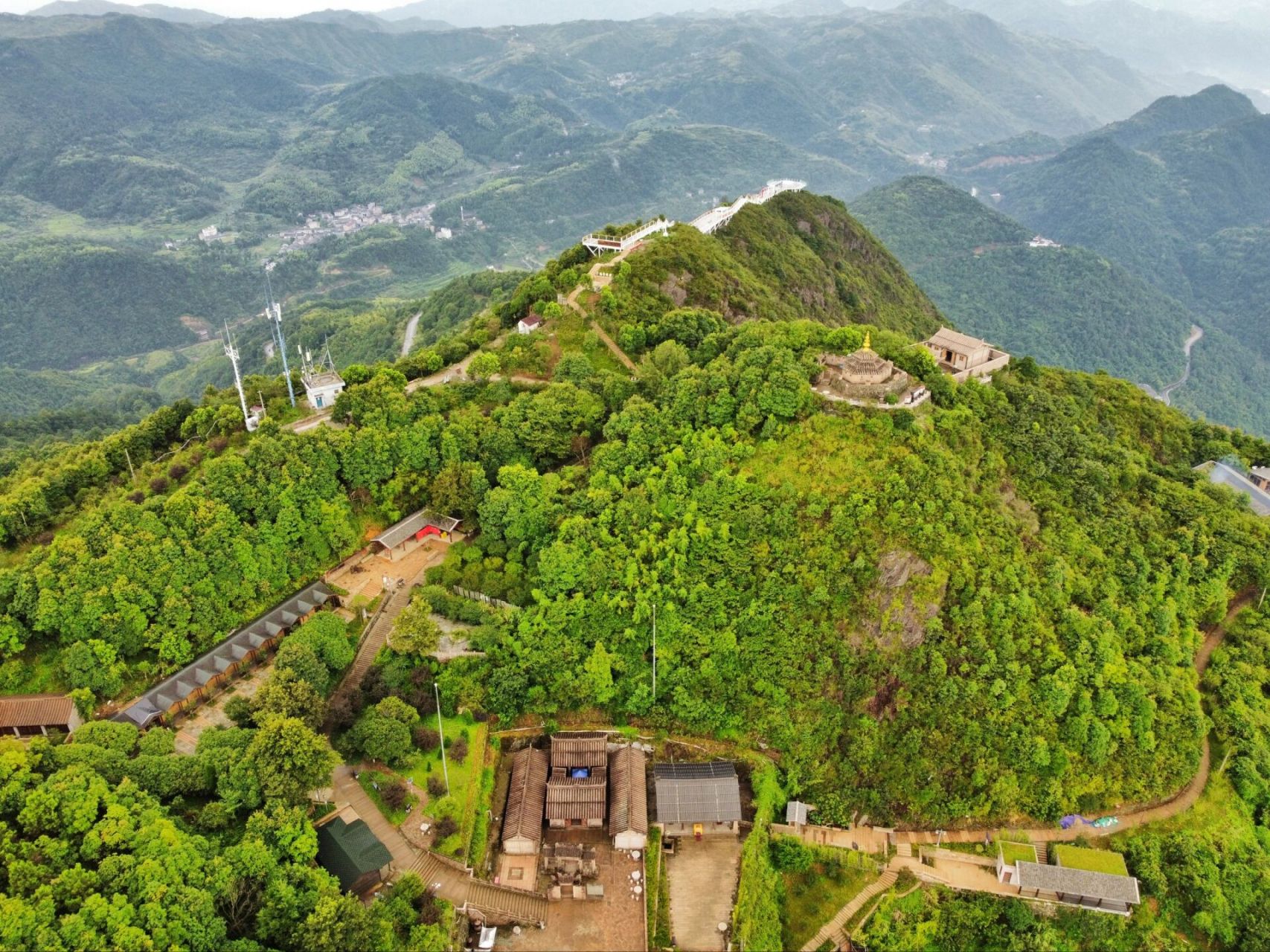 石砌的道场,圣井山石殿 温州瑞安圣井山石殿,浙南地区现存最古老的石