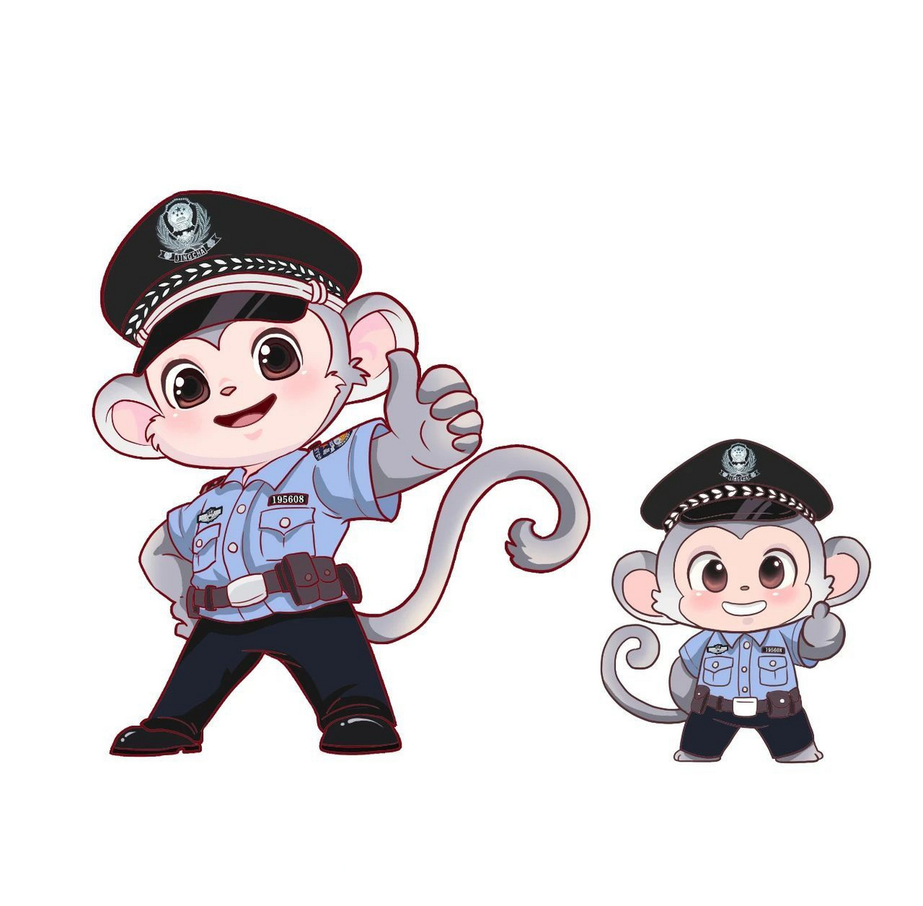 法治五华# 【五华公安卡通吉祥物形象征稿作品展,谁是你心中的c位?