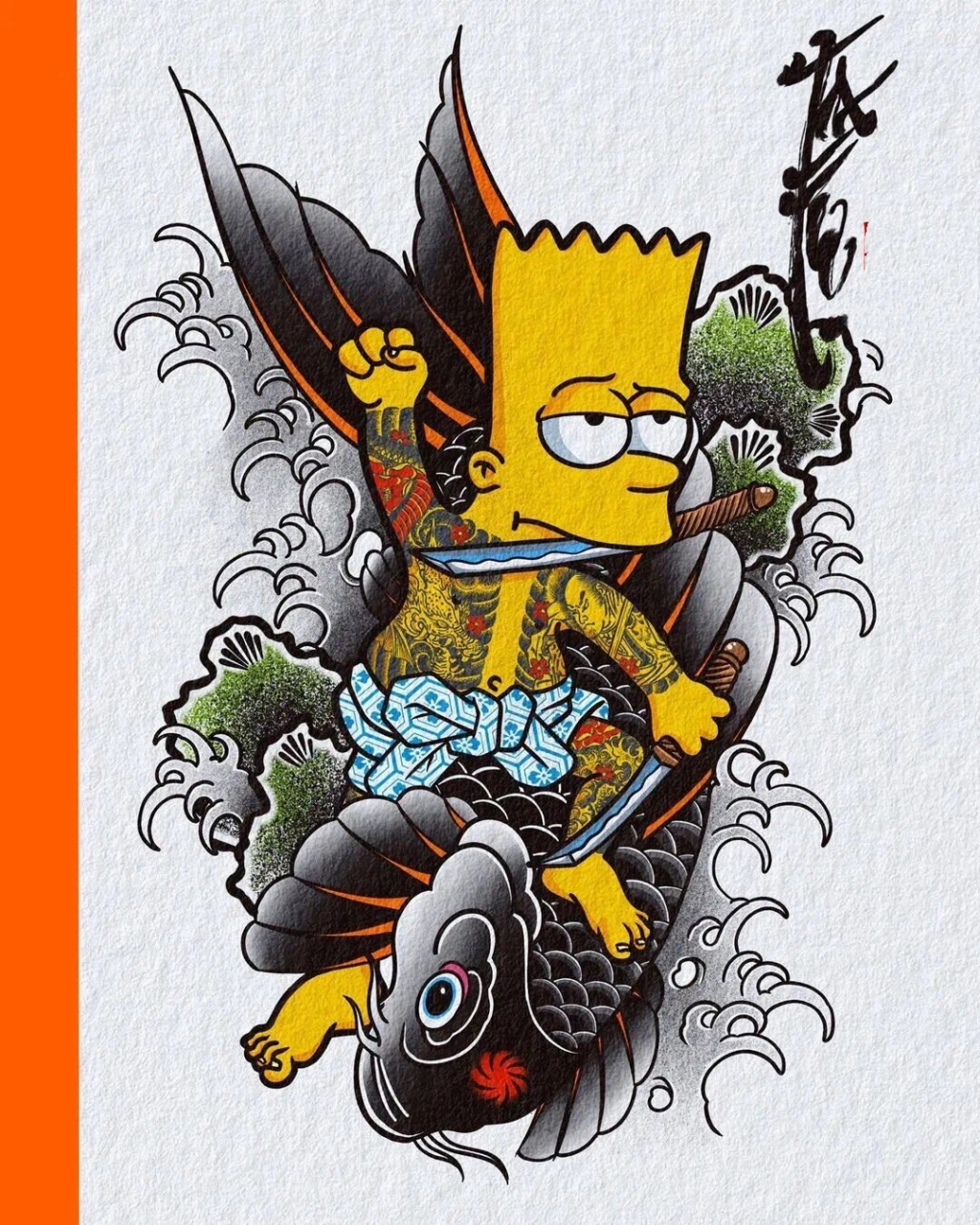 动漫传统|纹身手稿 3632-313231313636 323437