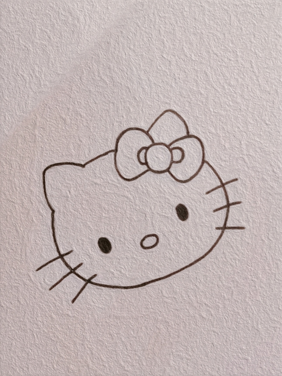 简笔画|是hellokitty呀(附步骤上色) 78在所有的道别里,我最喜欢