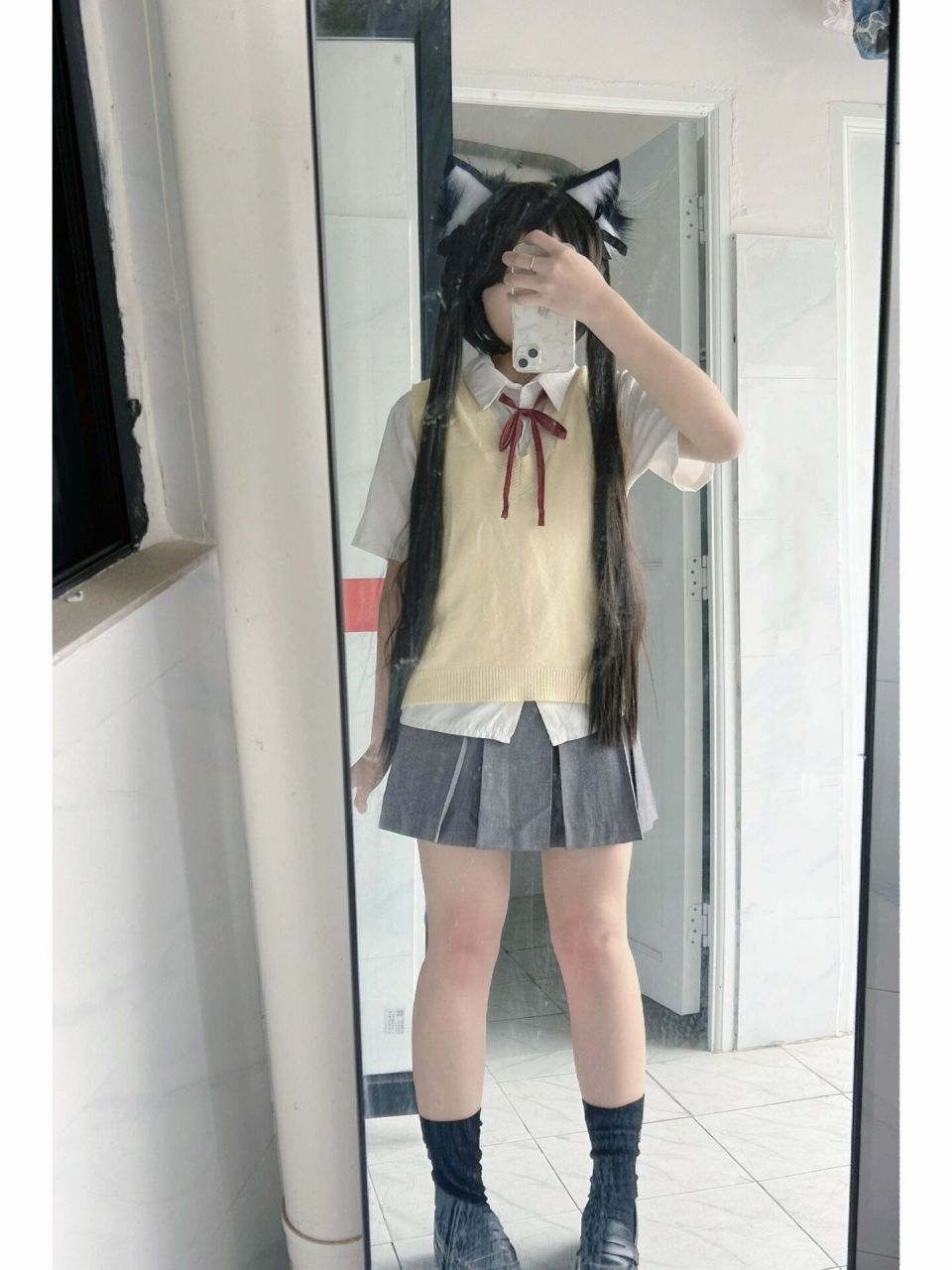 全身上下最还原的是京阿尼腿