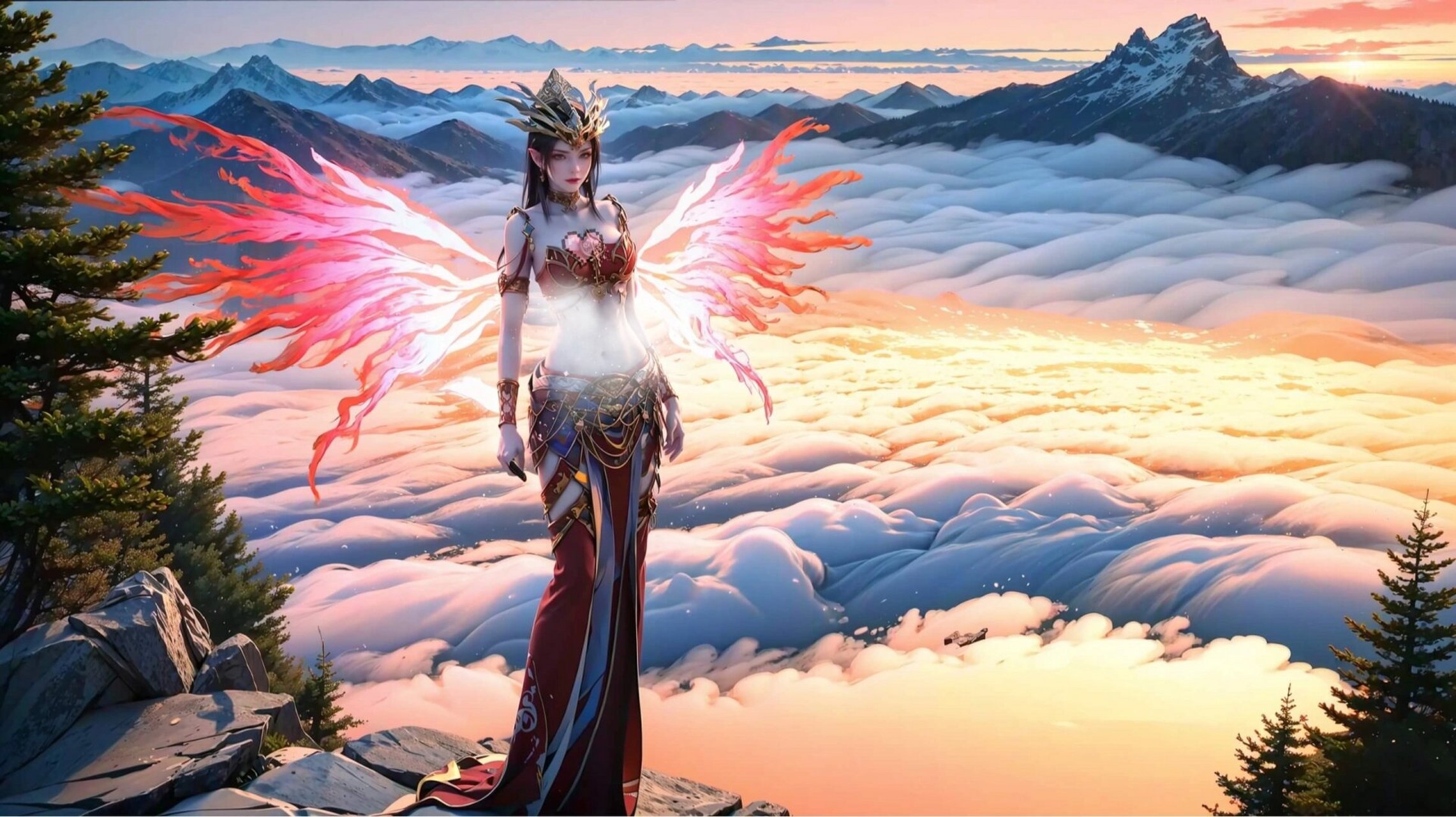 斗破苍穹丨美杜莎女王丨高清电脑壁纸 #ai绘画有点东西# #斗破苍穹