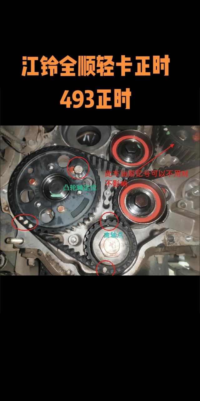 江铃全顺轻卡特顺正时