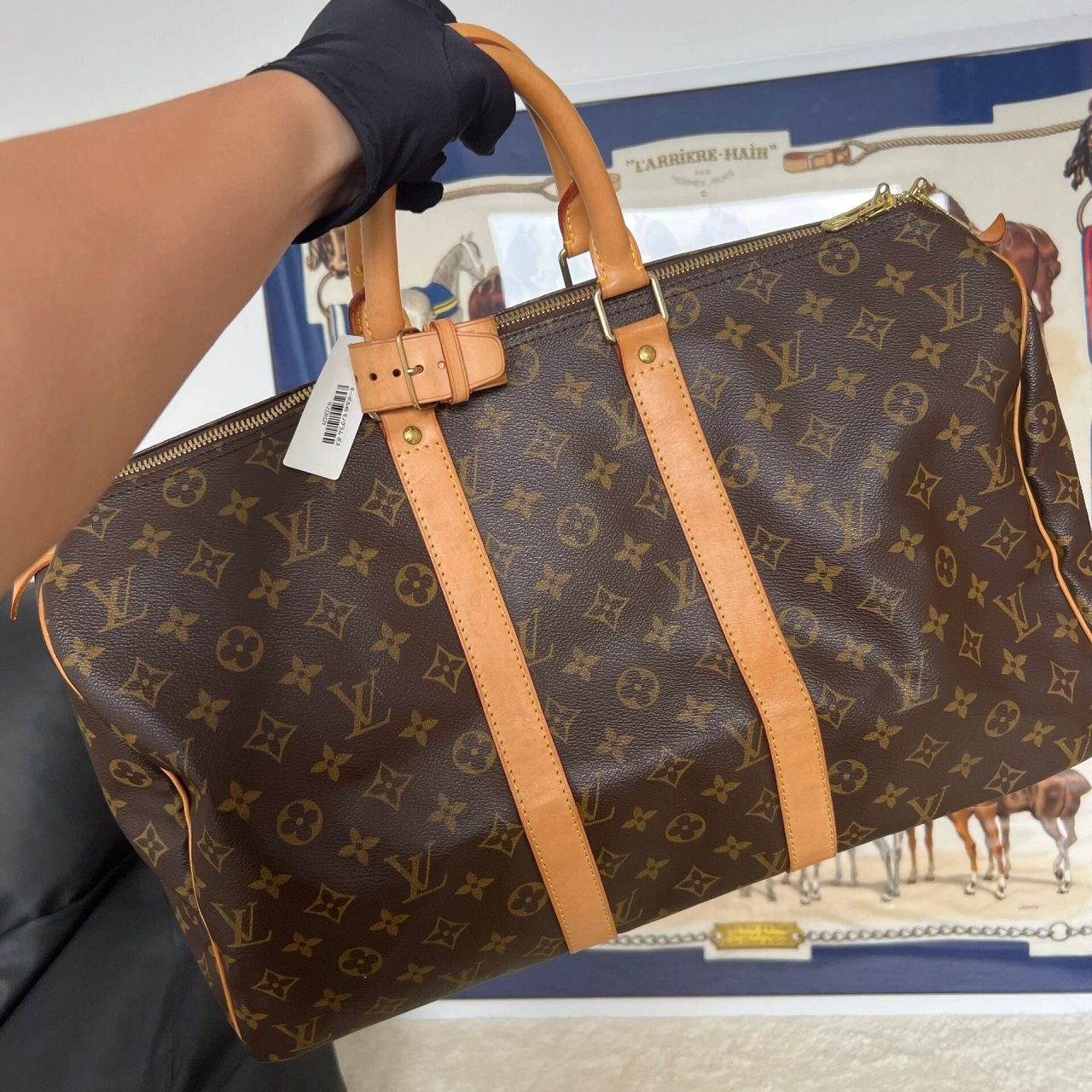 lv keepall 45旅行袋 4800 原始成色,少见,可入