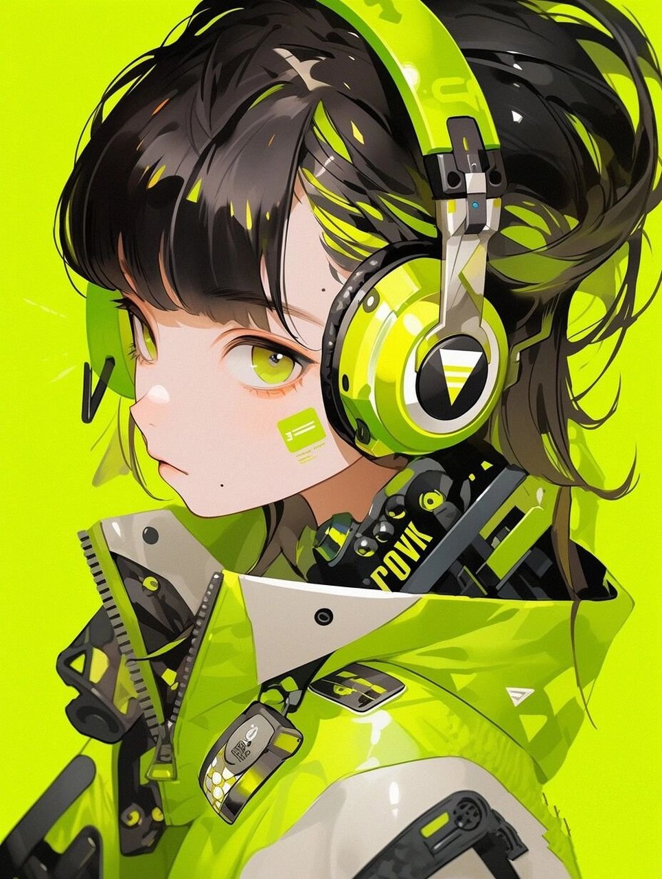 99ai女生头像 | 机械少女 本来这套图早就做了,一直没发,前两天给